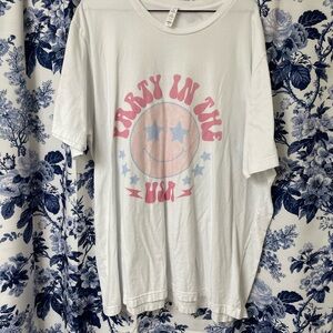 White 'Party in the USA' women’s T-Shirt